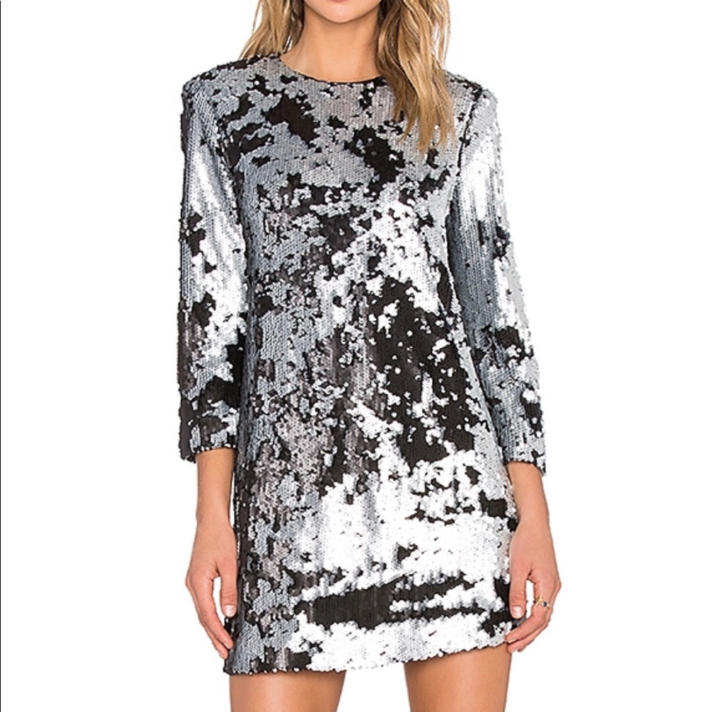 Elizabeth and James Danya Sequin Dress